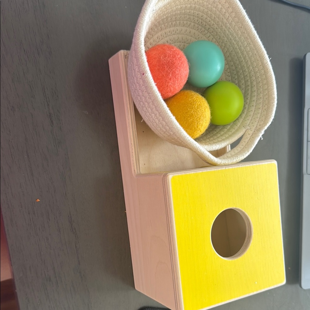 Lovevery Wooden Ball Drop Toy
